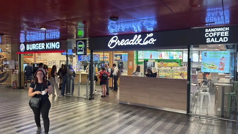 Taxi letiště Burger King Praha